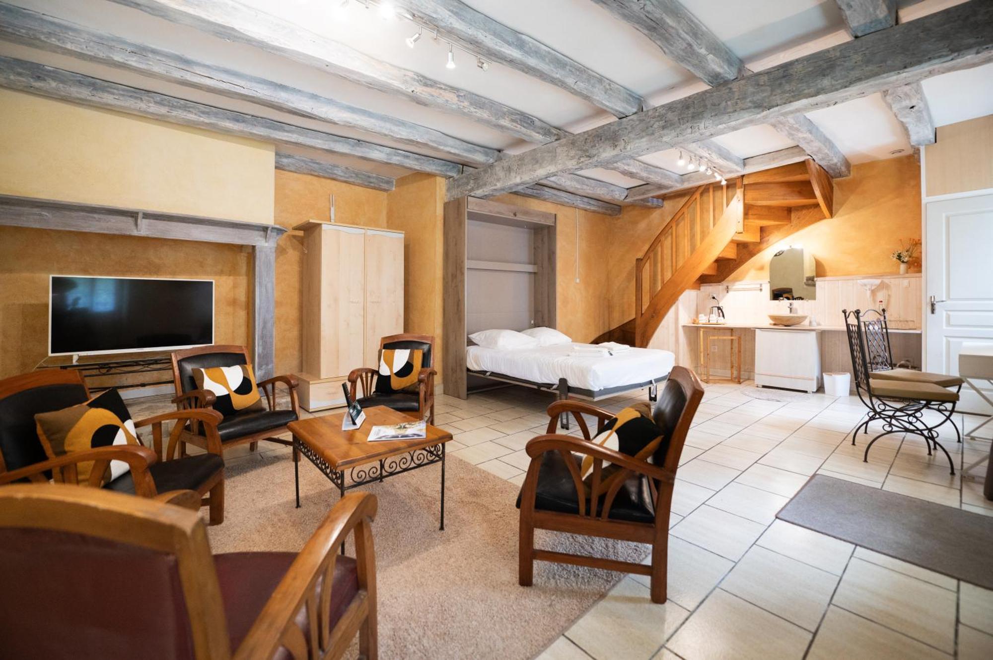 Logis Hotels - Hotel Restaurant Domaine Les Falaises มาร์แตล ห้อง รูปภาพ